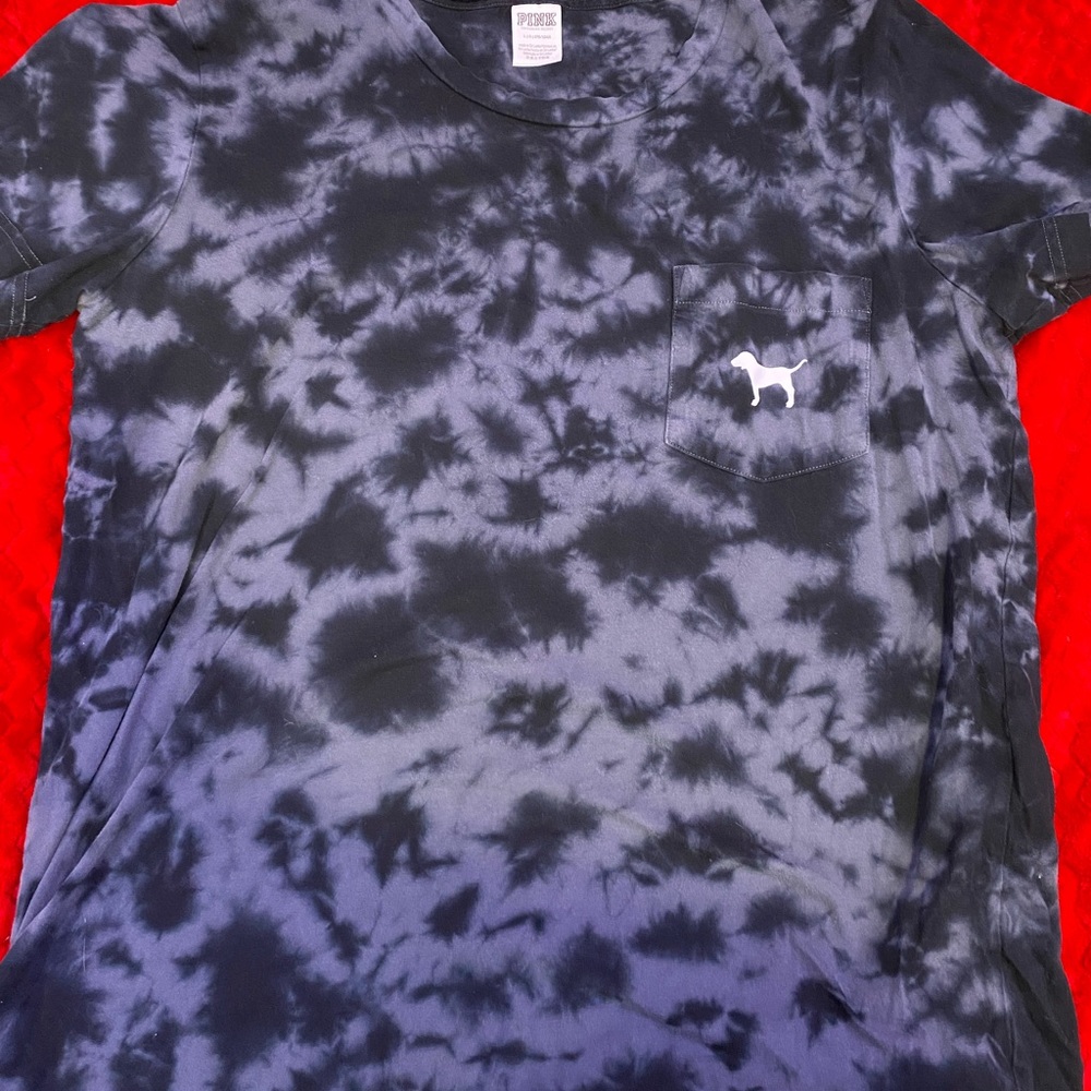 PINK shirt sleeve the dye shirt
